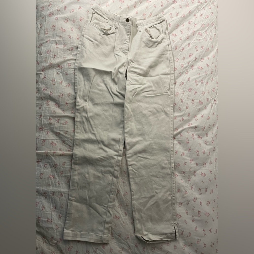 Light cargo jeans